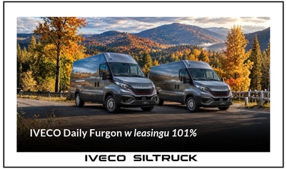 Leasing 101% na nowe IVECO Daily Furgon